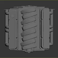 Modern Engine Racing Engine Racing Engine Car Engine 3d model