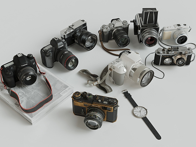 modern camera slr camera model