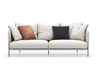 Modern double sofa model