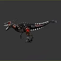 Modern Robot Mech Warrior Machine Battlearm Mechanical Battlearm Machine Warrior 3d model