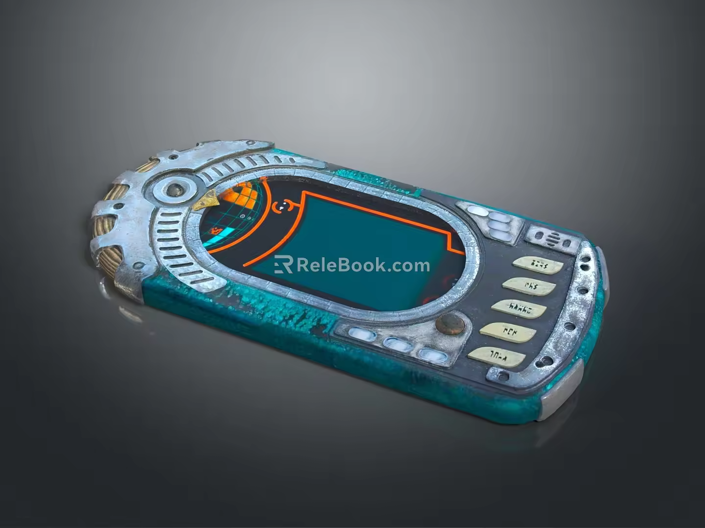 Modern game machine electronic chicken hand game machine hand game machine 3d model