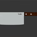 High Quality Kitchen Knife With Stainless Steel Blade And Wooden Handle For Home Cooking