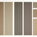 Modern wall panel 3d model