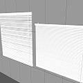 venetian blinds roller blinds pull blinds 3d model