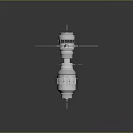 Advanced Orbital Space Station Design Featuring Modular Structure And Solar Arrays