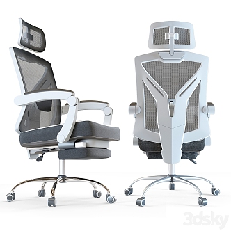 Hbada Ergonomic Office Chair 3d model