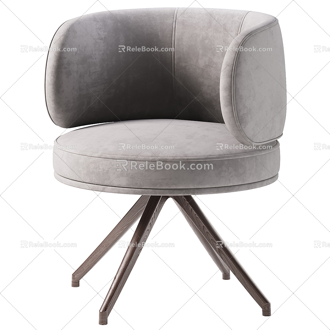 Modern single chair 3d model