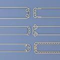 Traditional Intricate Carved Decorative Strips With Various Ornate Patterns For Home Decoration