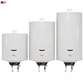 Household Electric Water Heaters White Storage Type with Different Capacities 50L 80L 100L