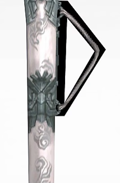 Game Chibi Game Props Equipment Ancient Sword 3d model