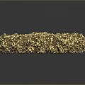 Golden Rough Textured Stone Spheres With Natural Decorative Surface And Shiny Golden Appearance