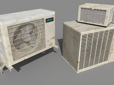 High Quality Air Conditioner Fan With Multiple Speeds For Indoor And Outdoor Use 3d model