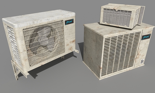 Air conditioning host equipment 3d model