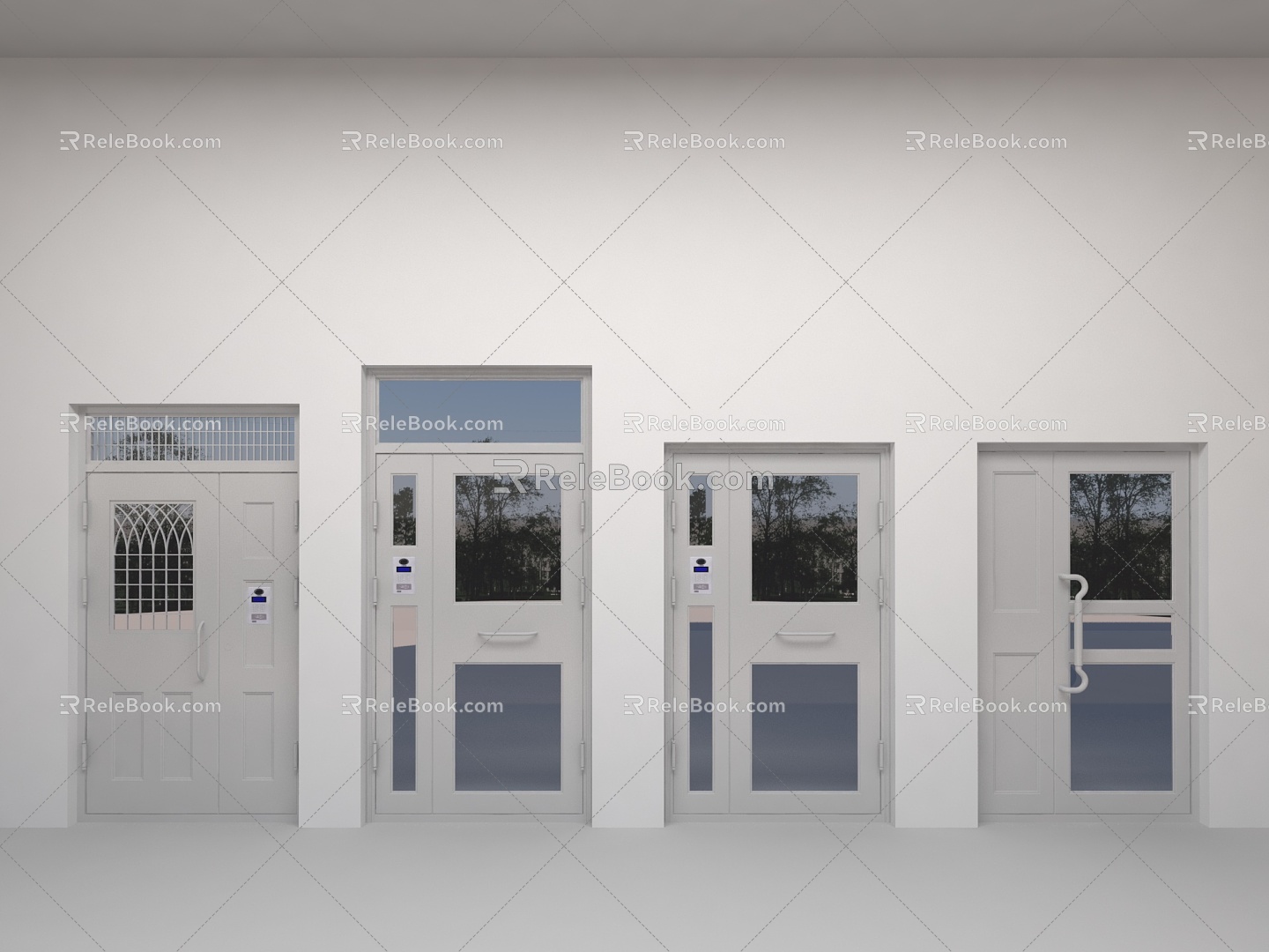 Unit door 3d model