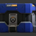 Modern Box Science Fiction Box Science Fiction Box 3d model