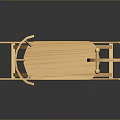 Kids Wooden Rocking Horse With Classic Design Ideal For Children Playtime