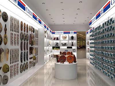 Modern Craft Shop 3d model
