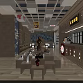 Traditional Retail Store Interior With Wooden Shelves Lanterns Displayed Goods And Family Shoppers