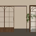 sliding door 3d model