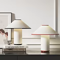 Quiet Table Lamp Fabric Table Lamp 3d model