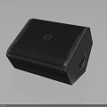 Professional Audio Speaker With Black Mesh Front Panel And High Performance Design
