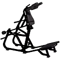 Heavy Duty Steel Frame Leg Press Machine For Gym Workouts With Adjustable Seat