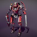 Weapon Expedition Mecha 3d model