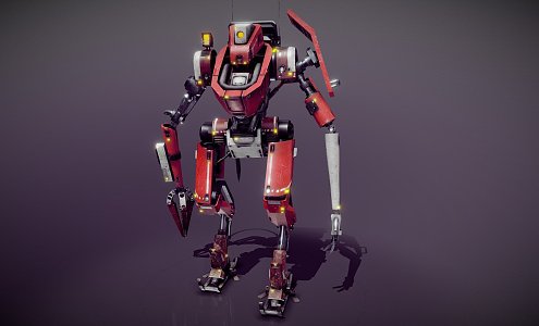 Weapon Expedition Mecha 3d model