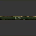 Cabin Camouflage Outdoor Mat With Green Brown Beige Pattern For Camping Use