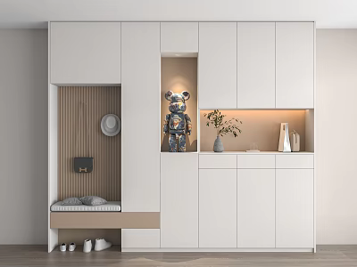 Modern shoe cabinet 3d model