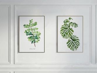 Plant painting 3d model