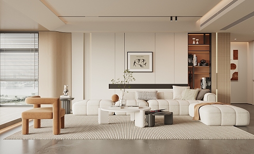 The Silent Living Room 3d model