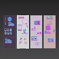 Modern Pegboard Wall Decor With Photos Plants Storage Hooks And Small Items For Home