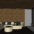 Modern Audio-visual Room Family Audio-visual Room 3d model
