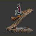 Modern Robot Arm Robot Arm Mechanical Arm Robot Arm Robot Head 3d model