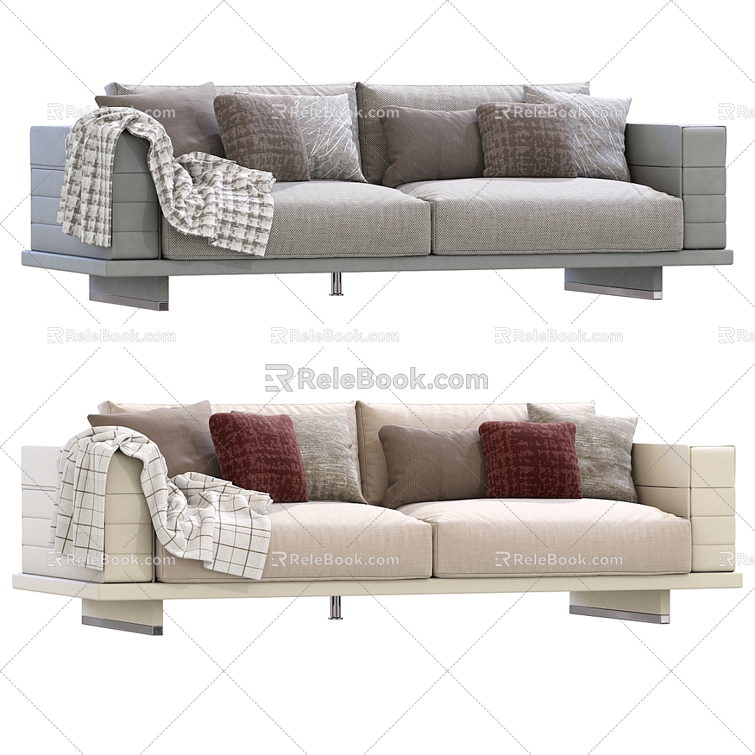 modern sofa 3d model