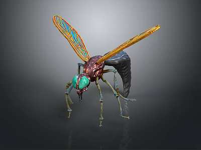 Mosquito Cartoon Mosquito Cartoon Insect Monster Cartoon Monster Cartoon Monster 3d model