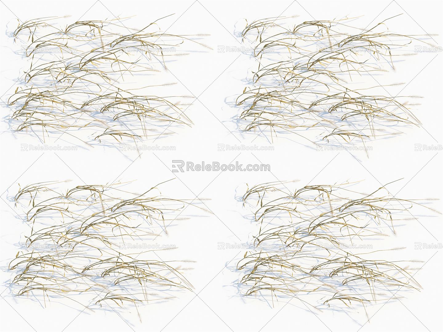 Modern hay 3d model