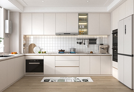 Nordic Kitchen 3d model