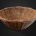 Handmade Woven Basket With Natural Material For Home Storage And Decor