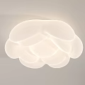 Creative Cloud Shaped Modern Ceiling Lights With Soft Glow And Stylish Design 3d model