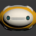 Modern Robot Assistant Small Robot Butler 3d model