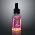 Medical Device Holly Chill CBD Oil Bottle Featuring Purple Label And Eye Graphic Design