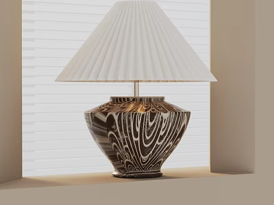 Table lamp 3d model
