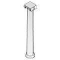 Roman Column 3d model