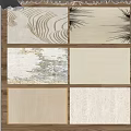 Modern Square Carpet 3d model