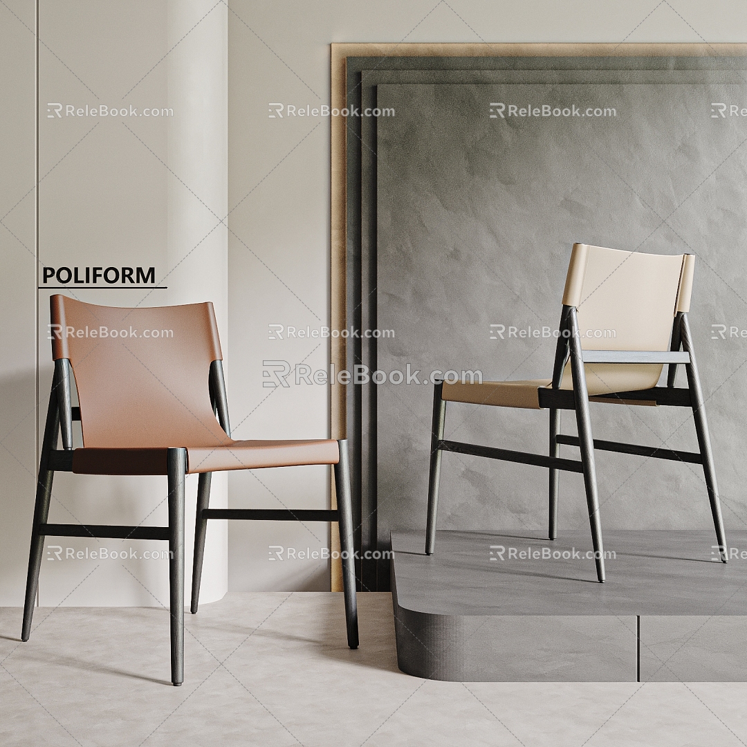 Modern Dining Chair 3d model