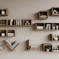 Modern Wall Shelf Wall Shelf 3d model