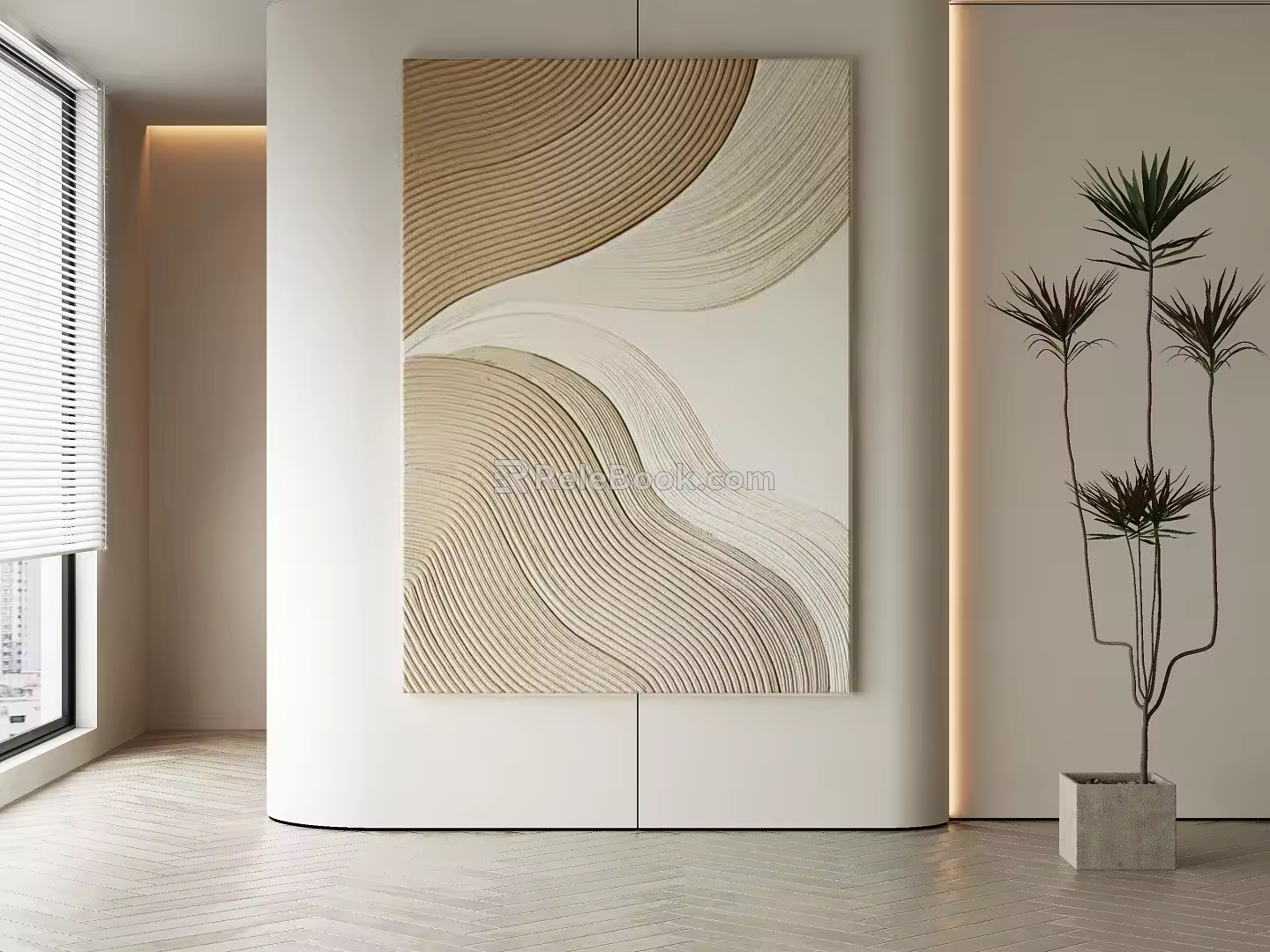 decorative painting 3d model