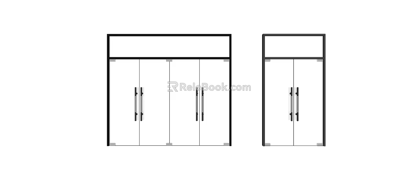 sliding door 3d model